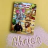 Дерев'яні вкладки більше або менше: Родина – дикі тварини – Африка