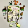 Дерев'яні Вкладки Родина – домашні тварини-2 Дерев'яні Вкладки Родина – домашні тварини-2