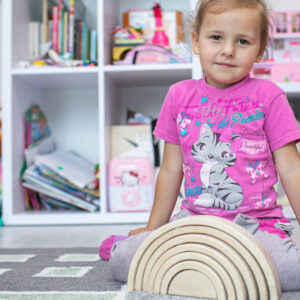 Детская деревянная игрушка. Радуга. Экопродукт. 25х12см