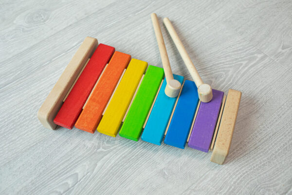 4389174778_detskaya-derevyannaya-igrushka Детская деревянная игрушка. Ксилофон. Экопродукт. 27х17см