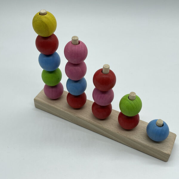 Деревяний сортер «Колорові Кулі"