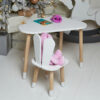 4755594785_bilij-stolik-hmarka Білий столик хмарка і стільчик дитячий зайчик. Білосніжний дитячий столик