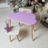 4780738538_dityachij-stolik-hmarka Детский столик тучка и стульчик коронка фиолетовый. Столик для игр, уроков, еды