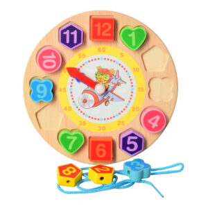 Рамка вкладиш Годинник Limo Toy MD 1270 зі шнурівкою, 18 см  (Тигр)