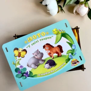 Лото деревяне для дітей