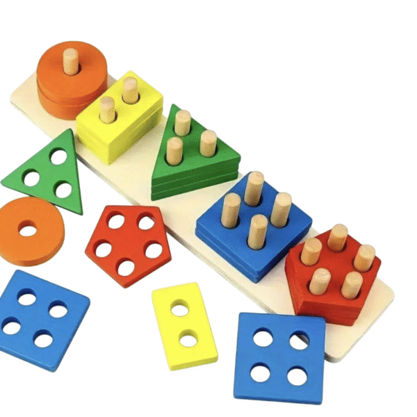 геометричний сортер класичний стовпчики рахунок