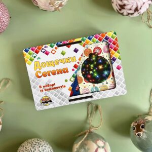 Дерев’яні дощечки Сегена “Новорічні візерунки” 1