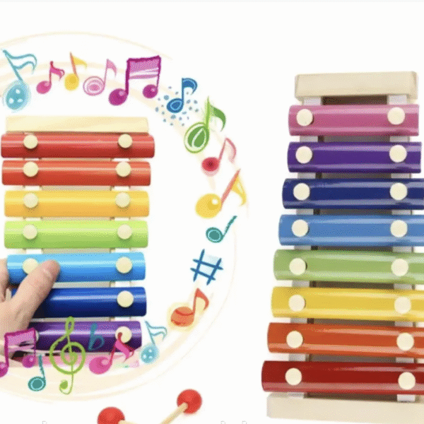 Ксилофон музикальний дерев'яний великий Ксилофон музикальний дерев'яний великий