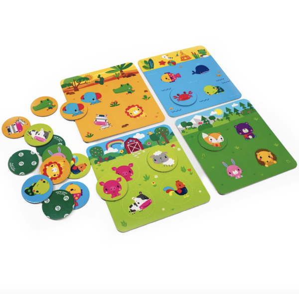 Гра настільна «Fisher-Price. Лото. Вивчаємо тваринок» VT2910-01