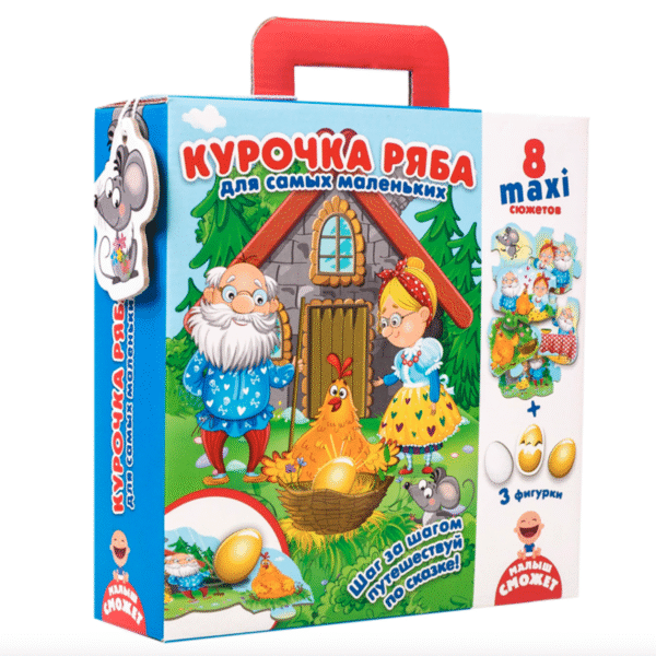 ПОДОРОЖ ПО КАЗЦІ КУРОЧКА РЯБА. VLADI TOYS VT2909-12