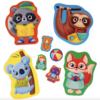 Пазли максі Vladi Toys картонні з грою Малюк Зможе «Тварини. Іграшки»