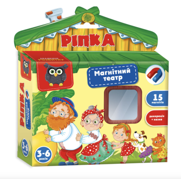 Гра настільна Vladi Toys магнітний театр Академія розвитку «Ріпка»
