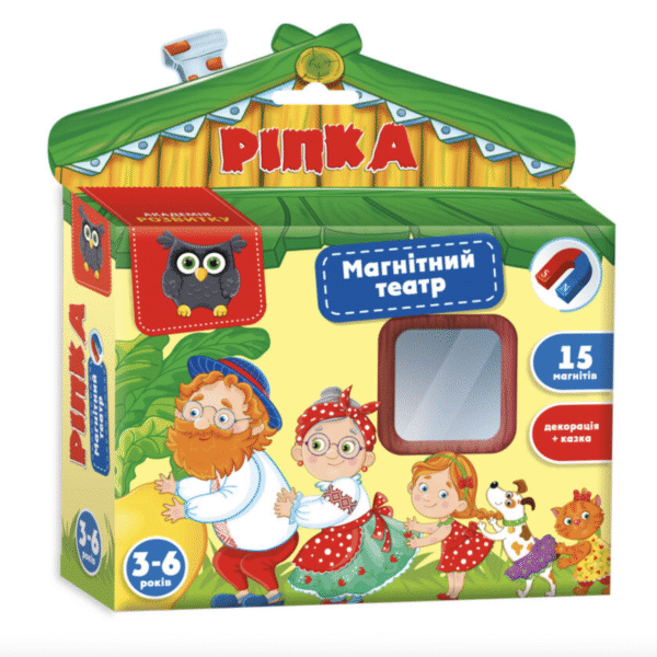 Гра настільна Vladi Toys магнітний театр Академія розвитку «Ріпка»