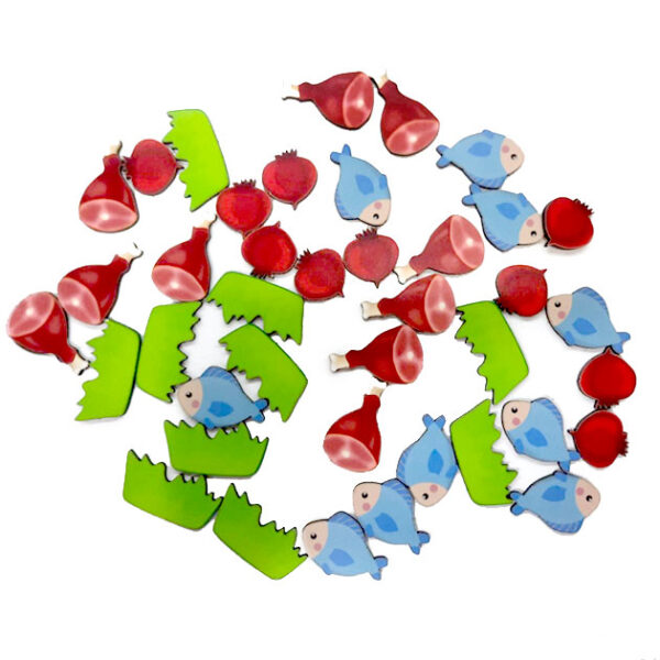 Деревянный развивающий сортер: сенсорный "Куб-копилка: На ферме"