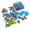 Гра розвиваюча Vladi Toys пазли картонні з грою.Транспорт. Тварини. VT1722-28 2