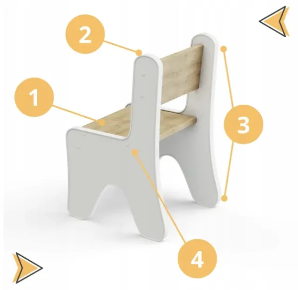 6820285870_w640_h2048_znimok_ekrana_2025_08_27_o_14.47.10 Набор детской мебели: стол с ящиком и стул (белый с деревом)