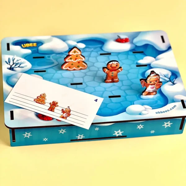 Дитяча розвиваюча гра з картками "Новорічна панорама" Дитяча розвиваюча гра з картками "Новорічна панорама"