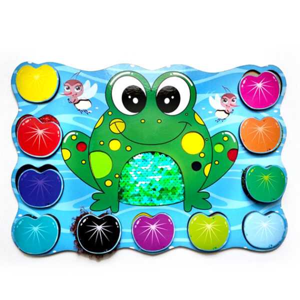сенсорне лото жабка - тактильна гра