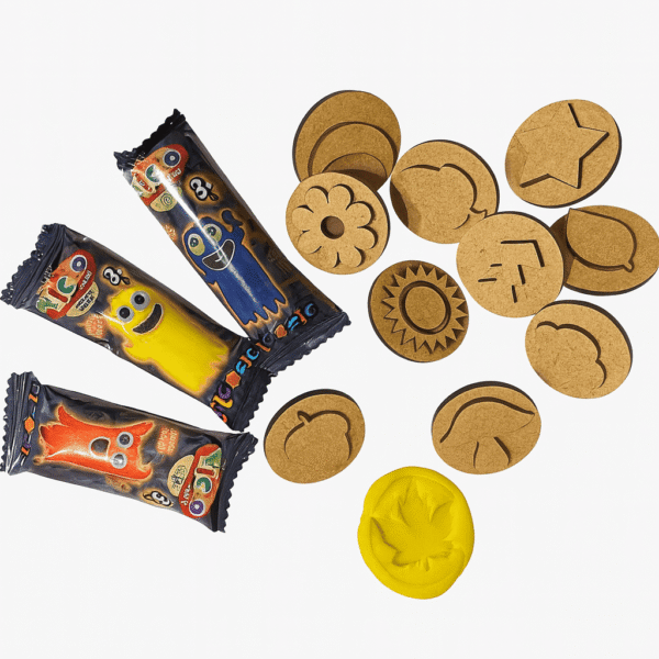 Набір для ігор із тістом “Штампи Природа”