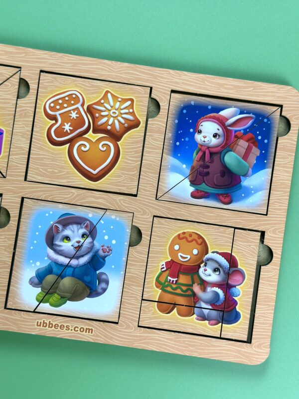 Розвиваюча гра-пазл «Зимові квадрати Нікітіна 1 рівень» фото 10 Розвиваюча гра-пазл «Зимові квадрати Нікітіна 1 рівень» фото 10