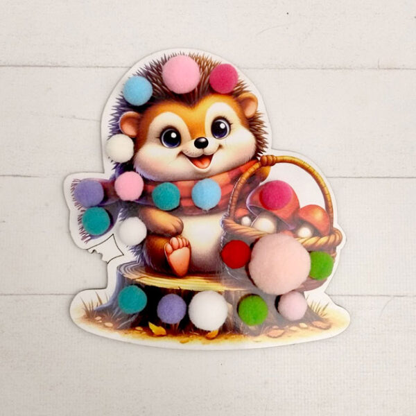 Сортер Прикрась Їжачка Сортуємо Велика-середня-маленька кулька. Їжачок D-02085