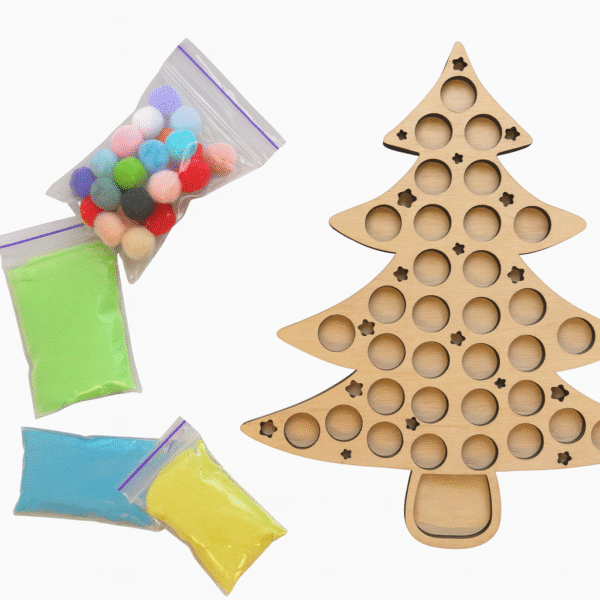 тактильна розмальовка із піском та кульками у наборі