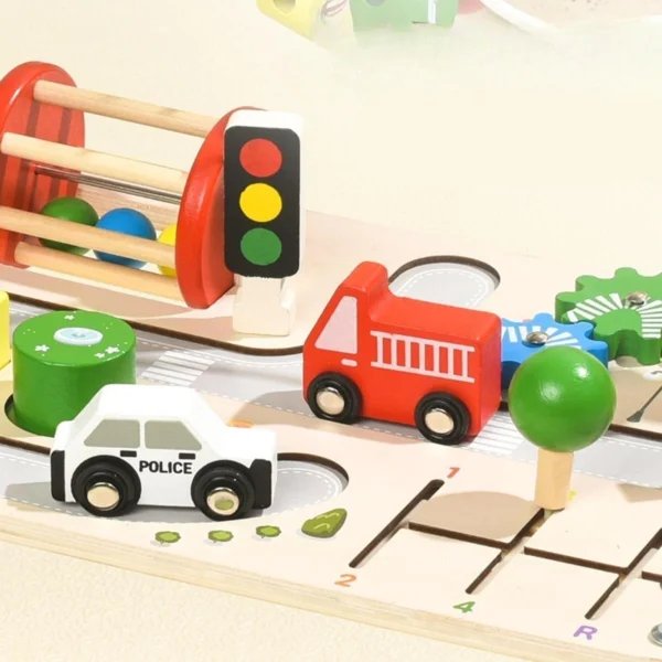 Розвиваючий столик-бізіборд для малюків від 1 року — найкращий подарунок на перший день народження 3