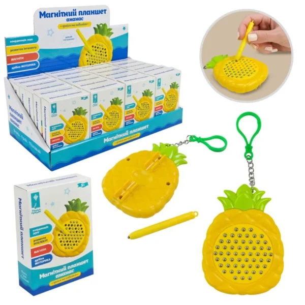 магнітний планшет мозаїка Ананас магнітний планшет мозаїка Ананас