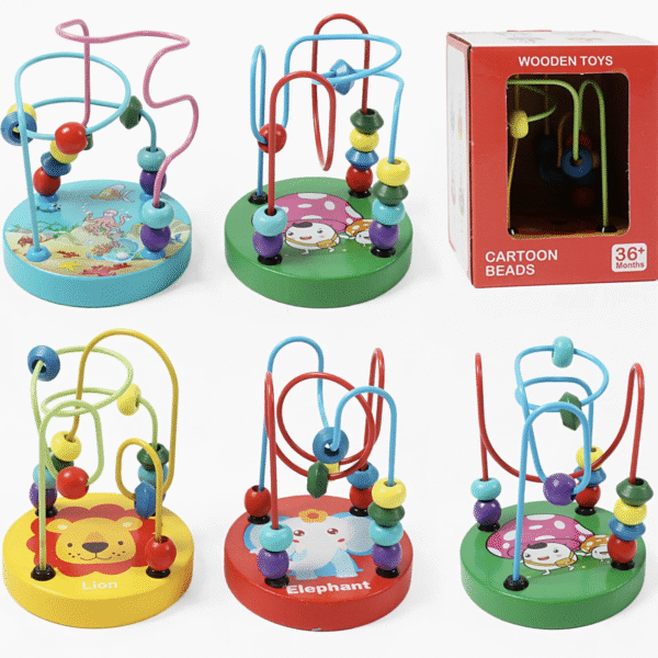 Дерев'яний пальчиковый лабіринт