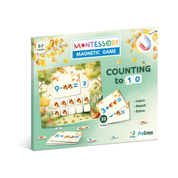 Розвиваюча магнітна гра Dodo Рахунок в межах 10