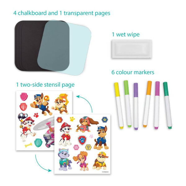 Дорожній набір для малювання Dodo Paw Patrol Артикул 200518 image 1