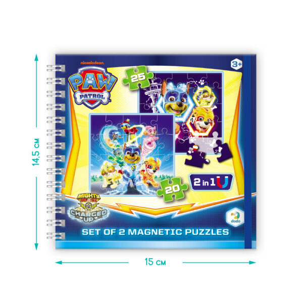 Магнітний пазл Dodo Paw Patrol Могутні цуценята розмір Магнітний пазл Dodo Paw Patrol Могутні цуценята розмір