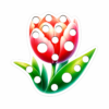 Тюльпан з помпонами сортування кульок Тюльпан з помпонами сортування кульок