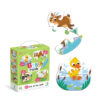 Пазл 4в1 Dodo Baby puzzle День на фермі 300687 пазли на 2, 3 та 4 елементи