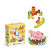 Пазл 4в1 Dodo Baby puzzle Сільські тварини 1