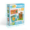 Пазл Dodo DUO Хто що їсть 300691 коробка