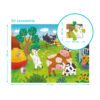 Пазл Dodo Корови й козенята4 Пазл Dodo Корови й козенята розмір елементів