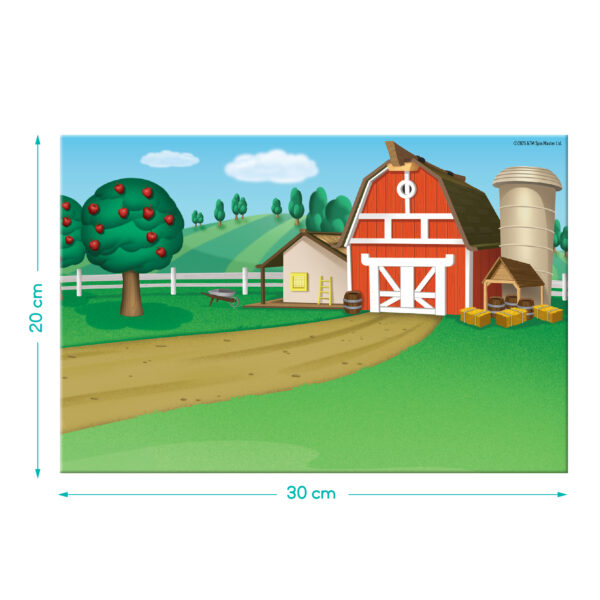 Магнітна гра з планшеткою "Paw Patrol. Пригоди на фермі" 200639 "DoDo", розмір поля Магнітна гра з планшеткою "Paw Patrol. Пригоди на фермі" 200639 "DoDo", розмір поля